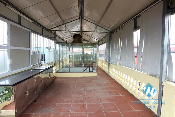 Modern and spacious house with 9 bedrooms for rent in Ba Dinh, Ha Noi